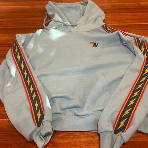 light blue aviator nation hoodie